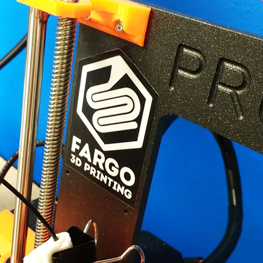 Fargo 3D Printing sticker instagram