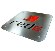 Red E custom 3D design work
