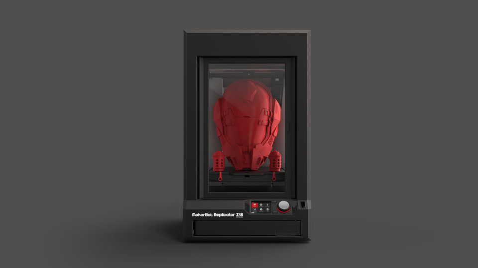 MakerBot Replicator Z18 front view