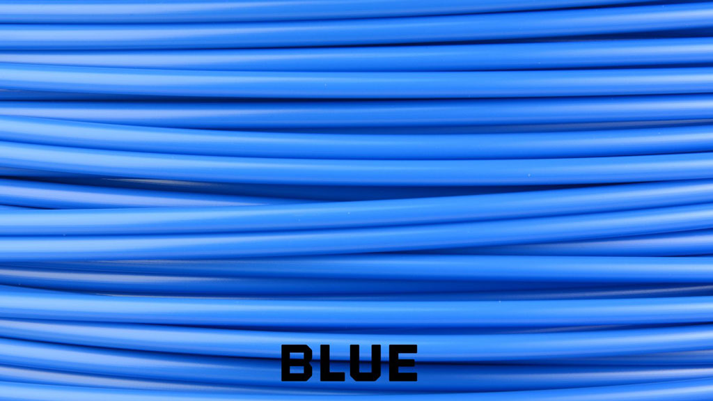 blue 3d printer filament