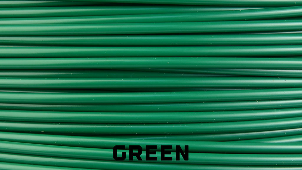 green 3d printer filament