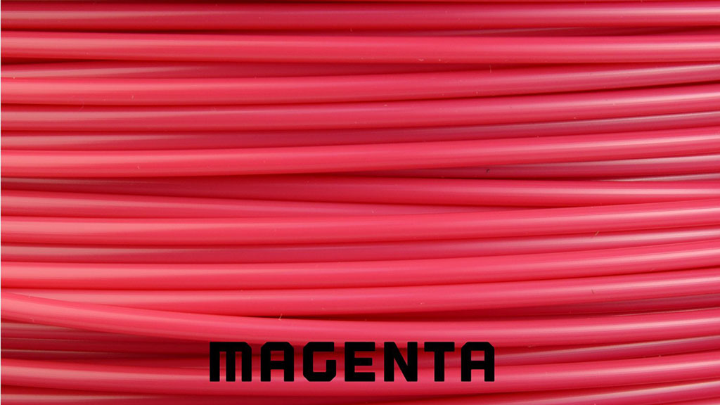 magenta 3d printer filament