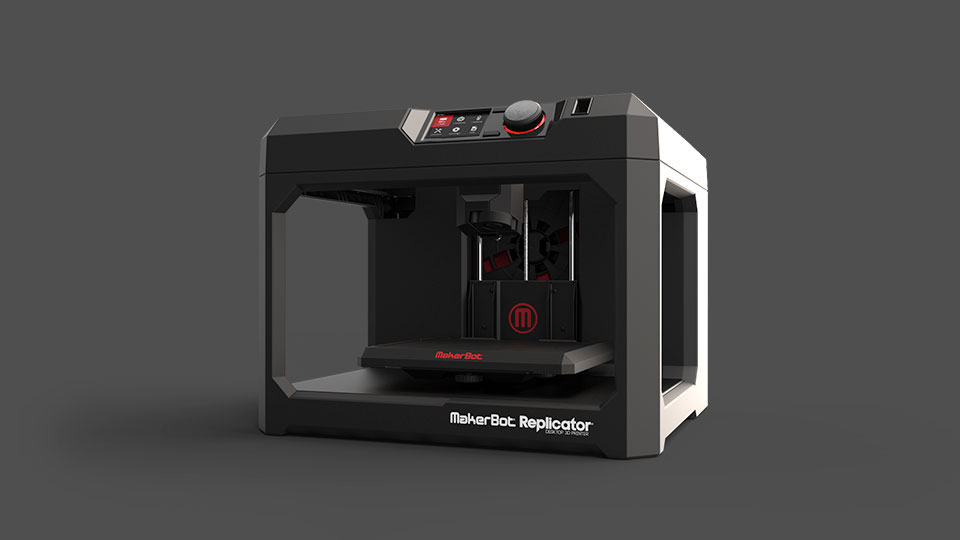 MakerBot Replicator front corner view