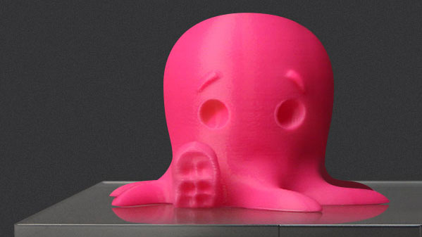 neon pink PLA filament