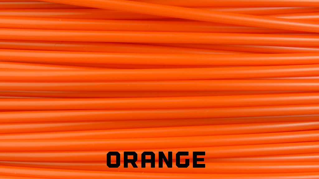 orange 3d printer filament