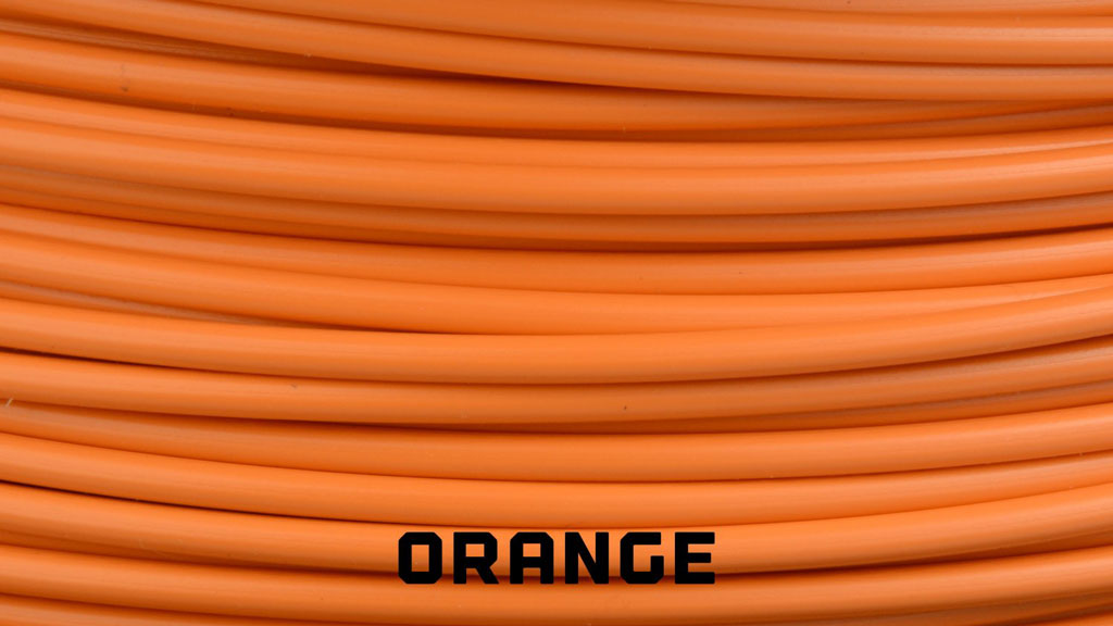 orange 3d printer filament