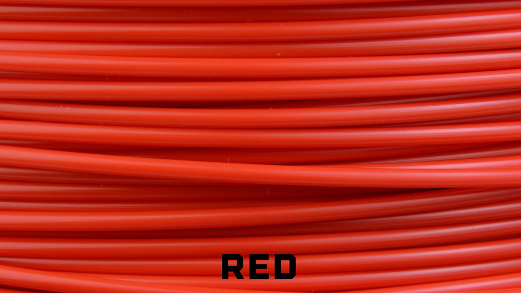 red 3d printer filament