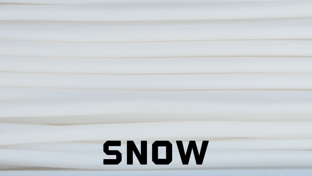 Snow NinjaFlex filament