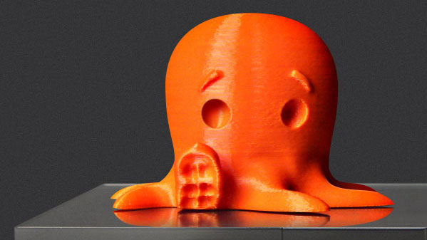 true orange PLA filament