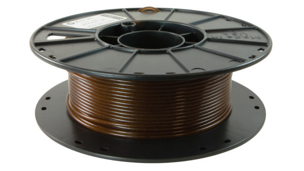 3D-Fuel 2.85mm Wound Up Coffee Filament spool horizontal