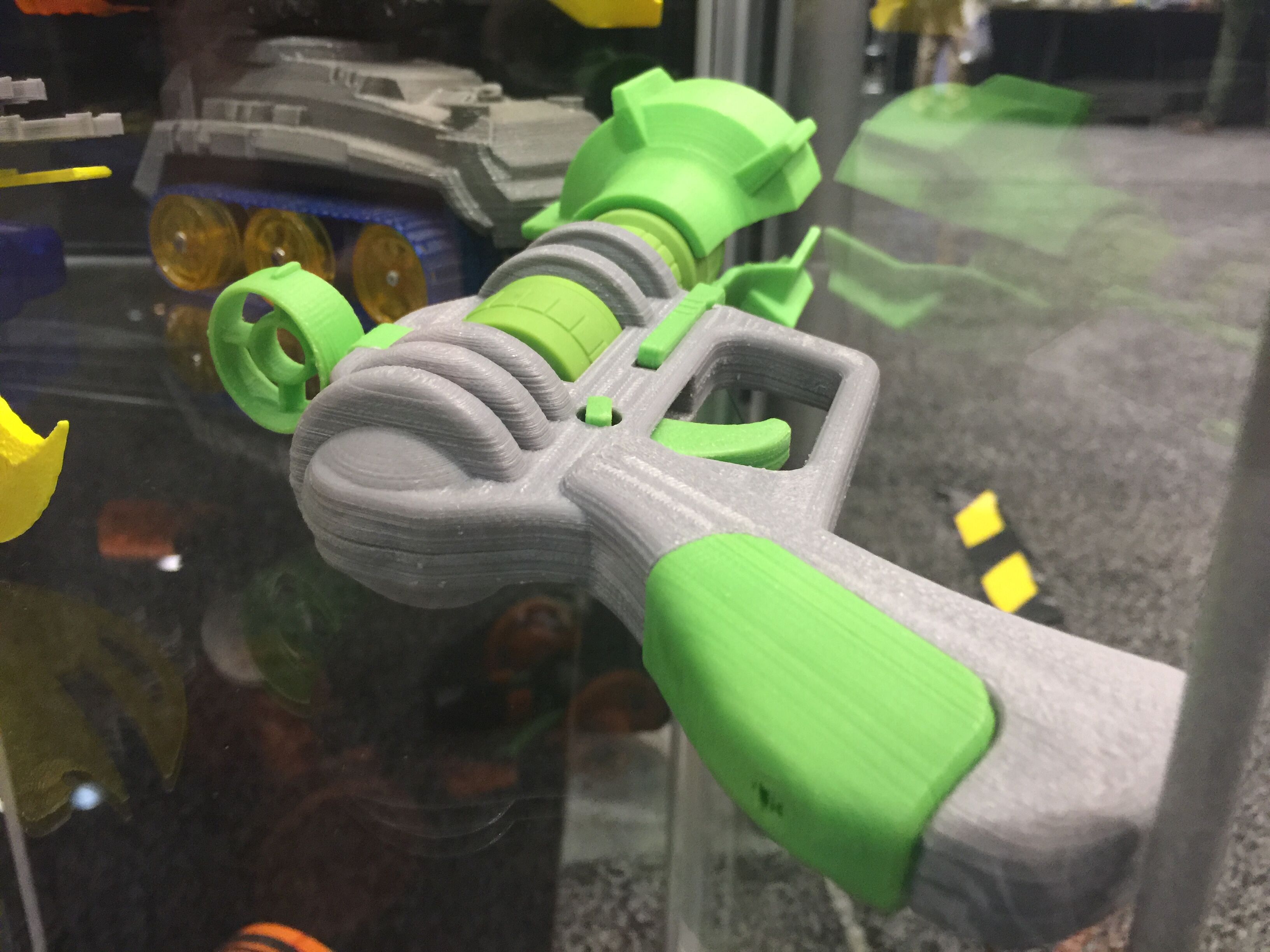 3d printed ray gun toy