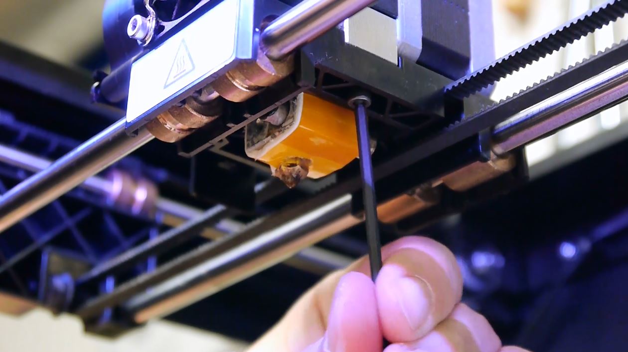 3d printer heater cartridge - remove from carriage