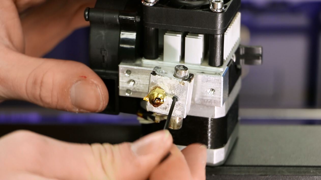 heater block set screw - removing cartridge heater