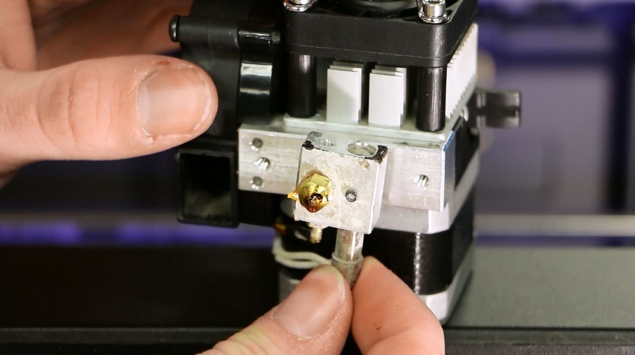 remove the heater cartridge 3d printer