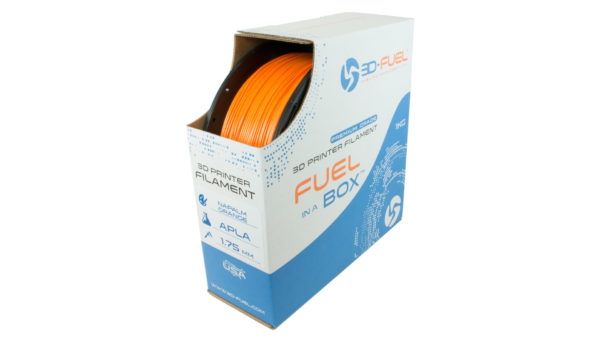 3D-Fuel 1.75mm Napalm Orange APLA spool box
