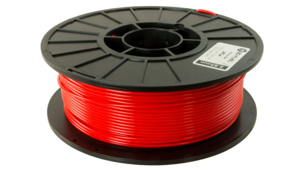 3D-Fuel 2.85mm Nitrous Red APLA spool horizontal