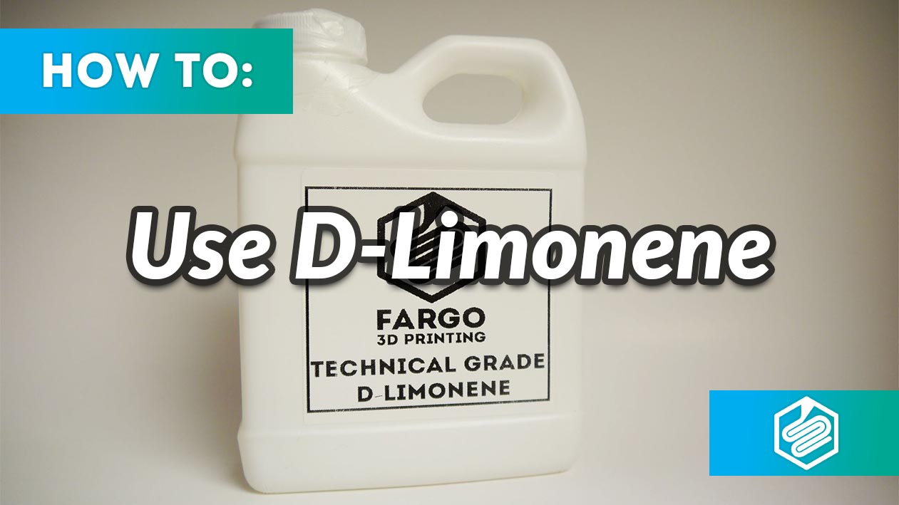 d limonene 3d printing